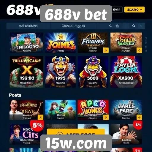Análise das ofertas de jogos no site 688v bet